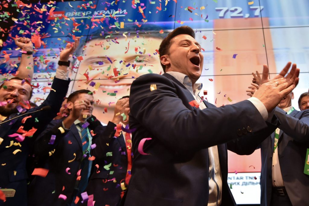 Ukraine Presidency: Comedian Zelensky Wins In Landslide