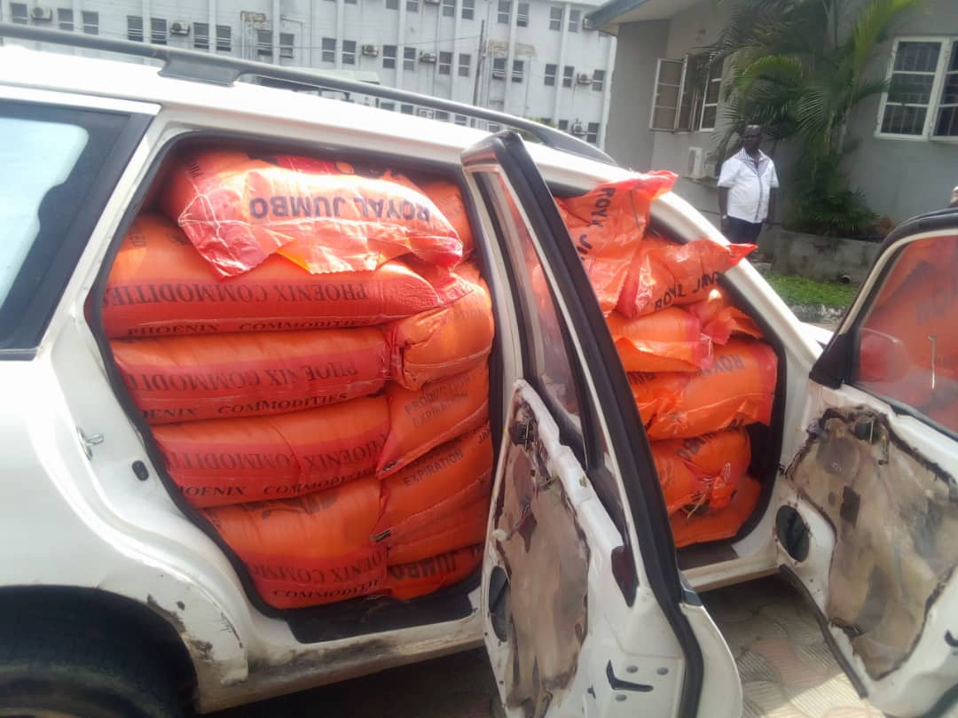 Customs confiscates rice, other goods worth ₦47m in Lagos