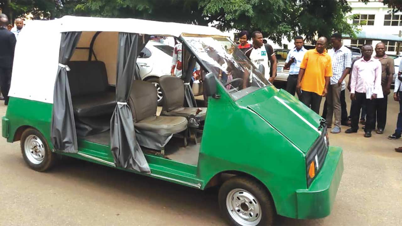 UNN unveils first five-seater electric car