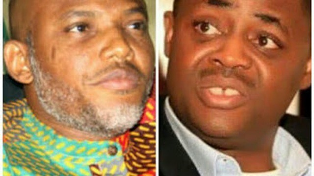 Kanu, FFK give full evidence that Buhari is not in Japan