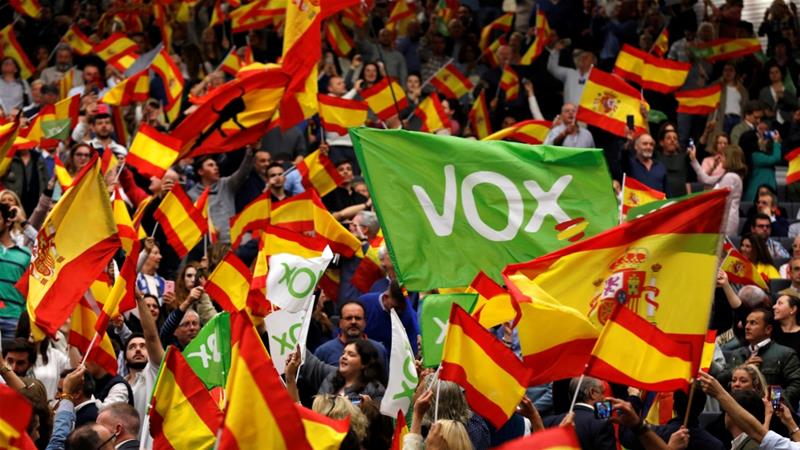 Spain’s Far-Right Vox Rallies Thousands In Central Madrid