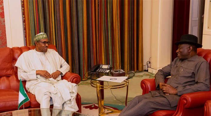 Former President Jonathan Pays Aso Rock A Visits