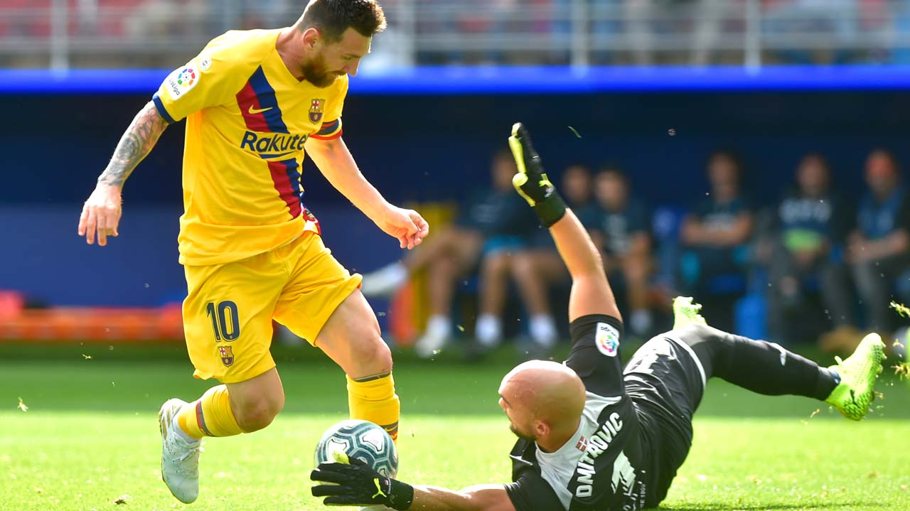 Messi, Suarez, Griezmann On Target As Barcelona Beat Eibar