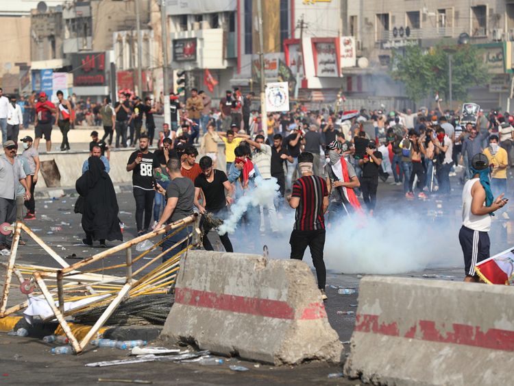 Death Roll Rises To 20 As Protest Continues In Iraq