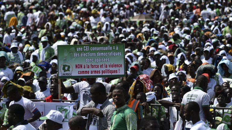 Thousands Of Opposition Supporters Rally In Ivory Coast