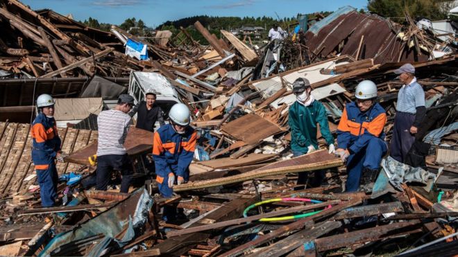 Japan Commences Rehabilitation After Typhoon Hagibis