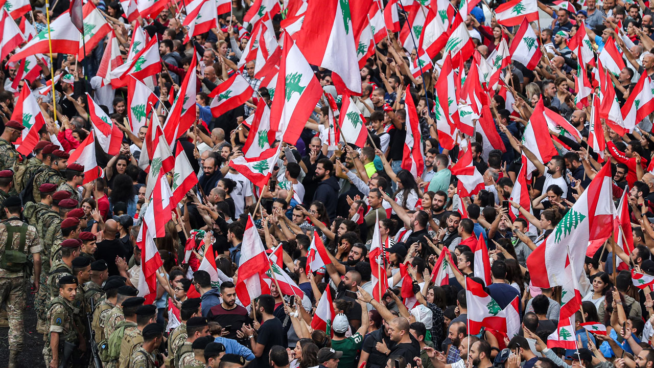 Protests On The Streets Of Lebanon Enter Second Week