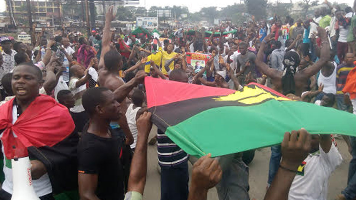 Breaking News: Police Attack IPOB Protesters In S/Africa