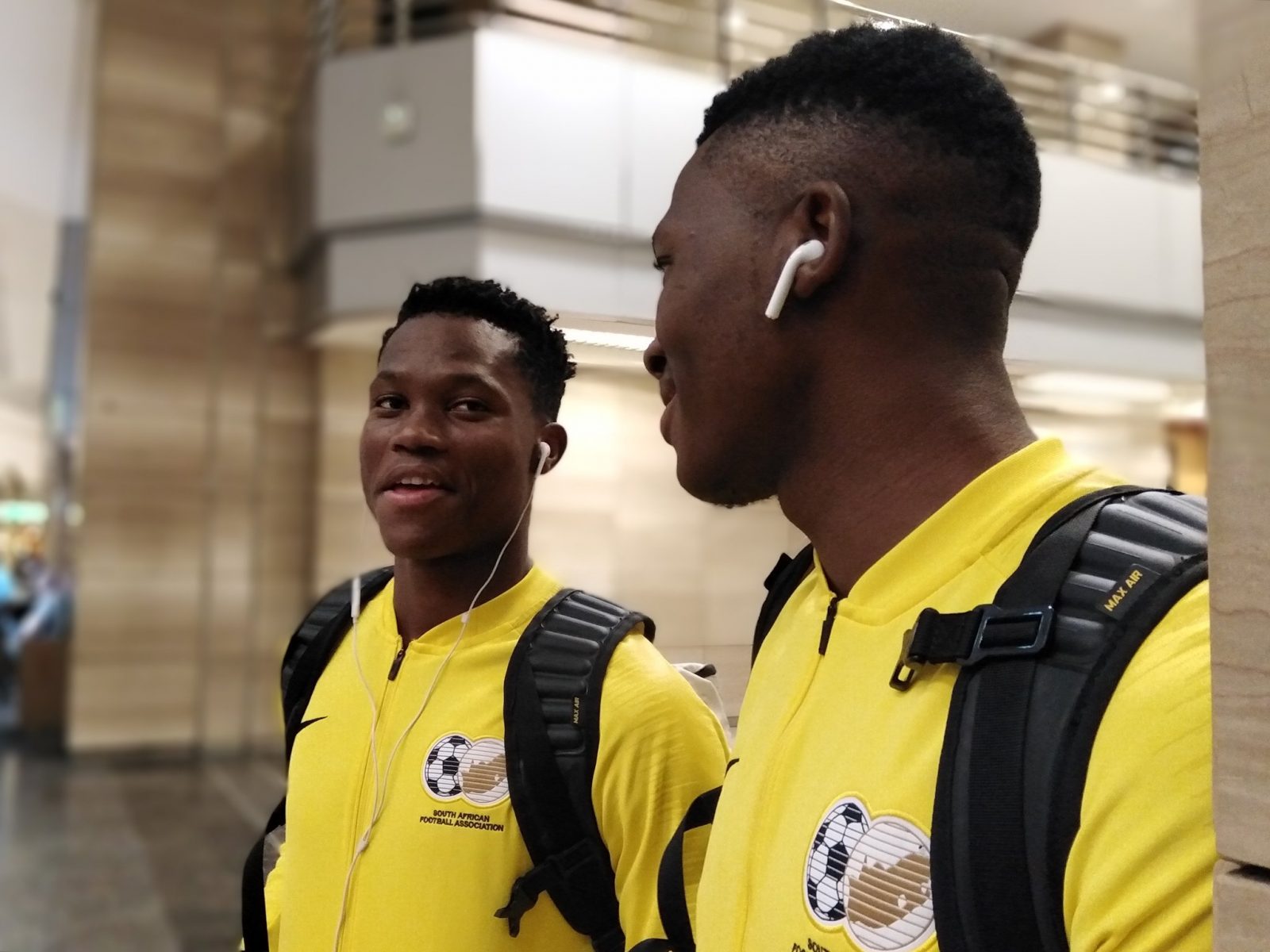 South Africa Arrive Egypt For U-23 AFCON With 12 Players