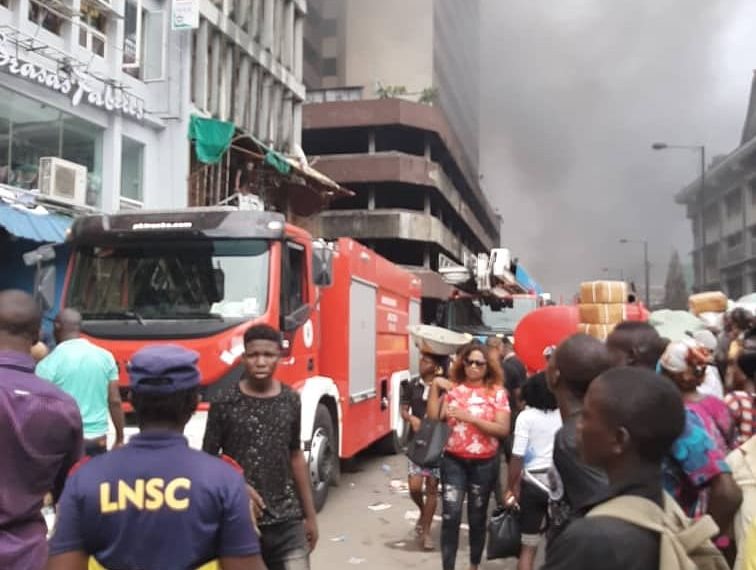 Policeman Killed As Building In Lagos Market Collapses