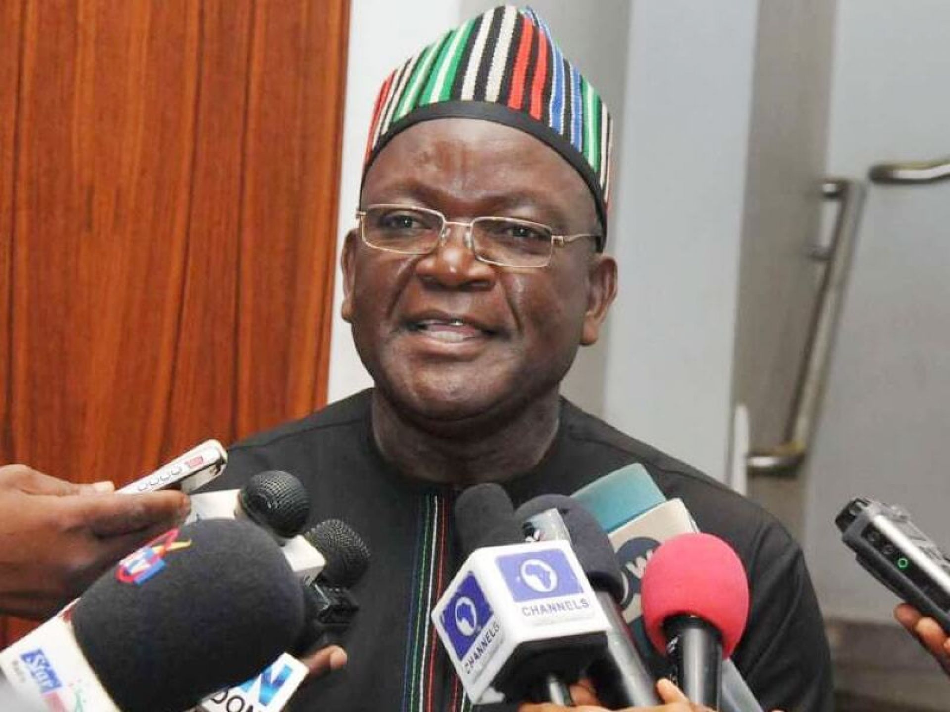 ₦10bn Suit: Ortom Gives Condition To Forgive Oshiomhole