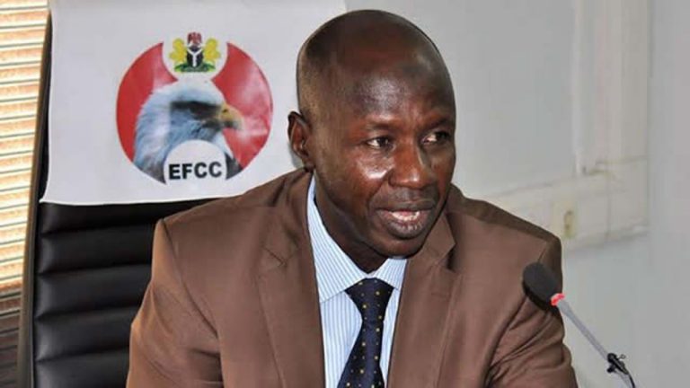 Acting Chairman of the Economic and Financial Crimes Commission, Ibrahim Magu