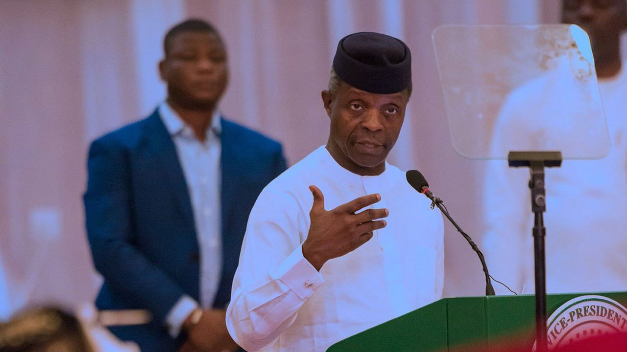 Osinbajo: Youths Don’t Need To Know Anybody To Benefit From SIPs