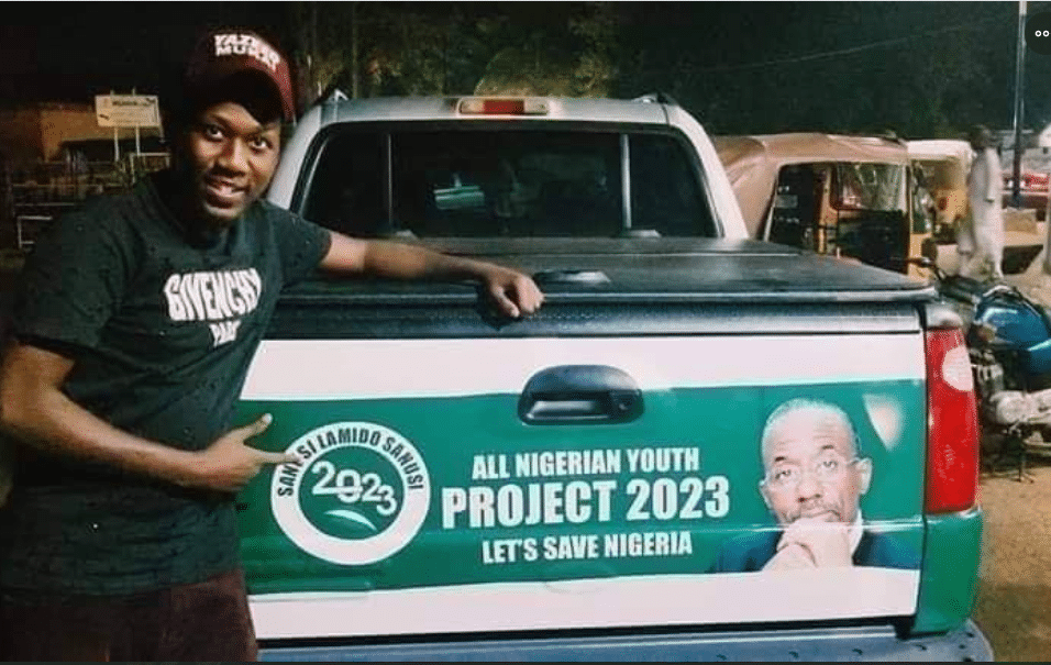 2023 - Campaign Vehicle Of Dethroned Emir Sanusi Emerges