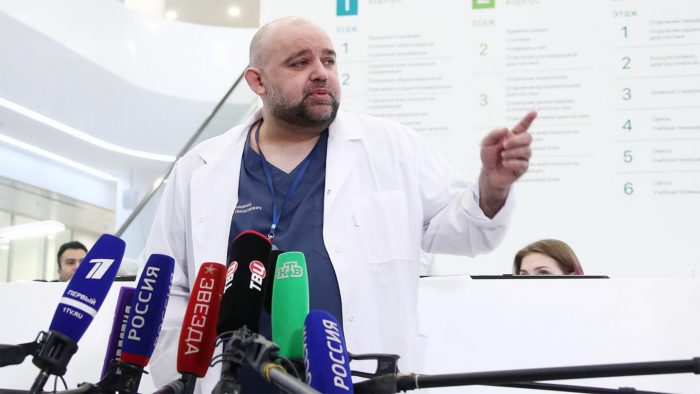 Coronavirus - Russia’s Top Doctor Tests Positive