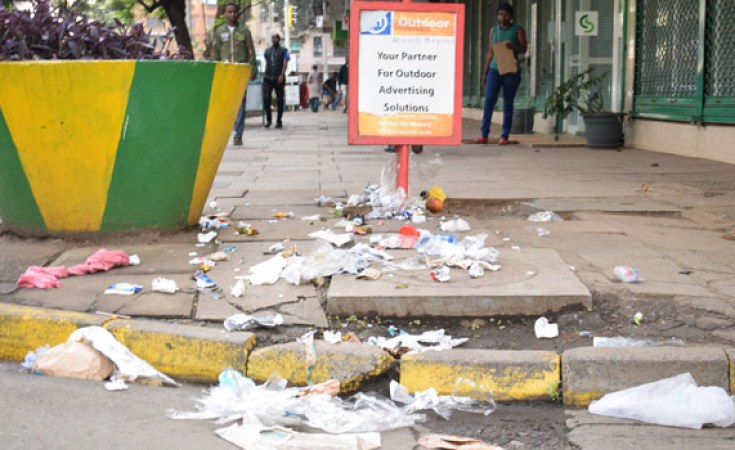 Kenya- Garbage Collectors Strike, Litter Nairobi Streets