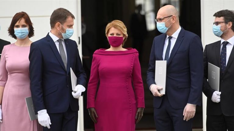 New Slovak Government Sworn In Amid Coronavirus Pandemic