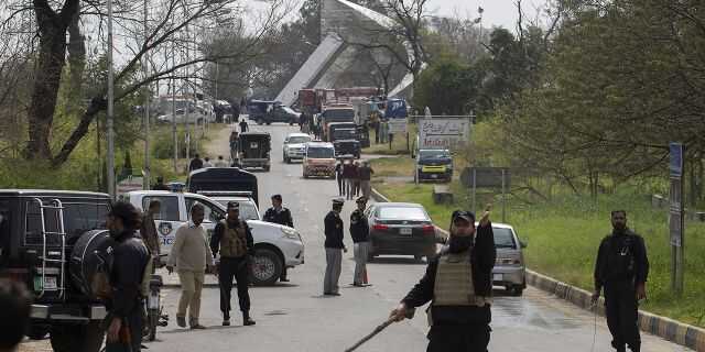 Pakistan Fighter Jet Crashes Near Islamabad Park
