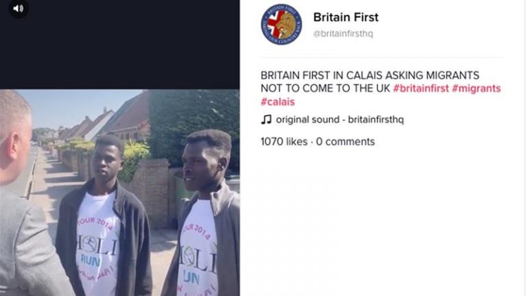 Banned From Facebook, Twitter, UK Far-Right Hits TikTok