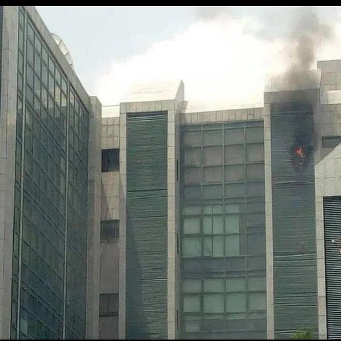 CAC Headquarters In Abuja Goes Up In Flames