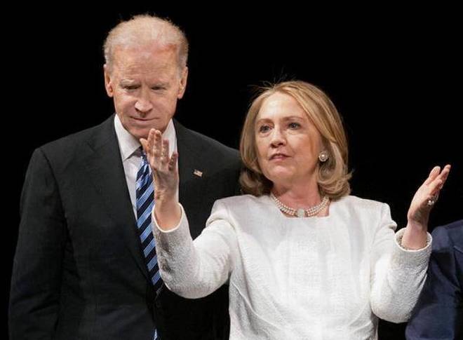 Clinton To Biden - I Wish You Were U.S. President Now