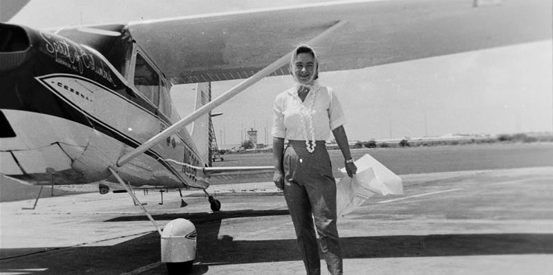 Remembering The First Woman To Fly Solo Around The World