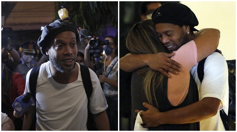 Ronaldinho Released From Paraguay Prison
