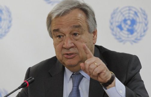Guterres Says COVID-19 Unleashes Tsunami Of Hate Speech