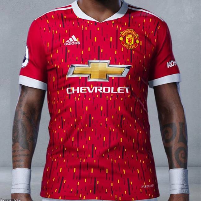 Manchester United’s 2020 -21 Kits Leaked Online