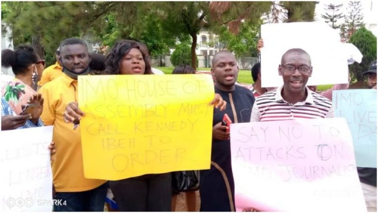 Imo Journalists Stage Protest Against Incessant Attacks By Politicians