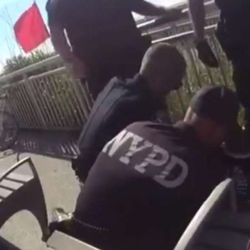 NYPD Cop Charged After Using Apparent Chokehold On Black Man