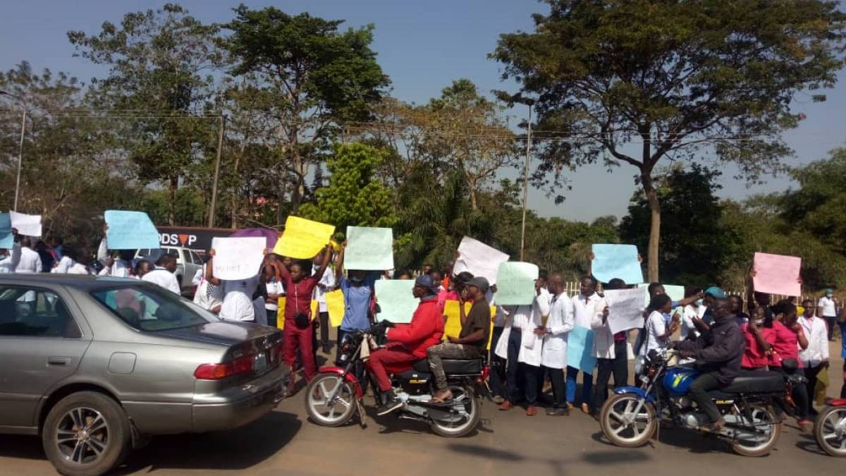 Ondo Nurses Protest Unprofessional Handling Of COVID-19