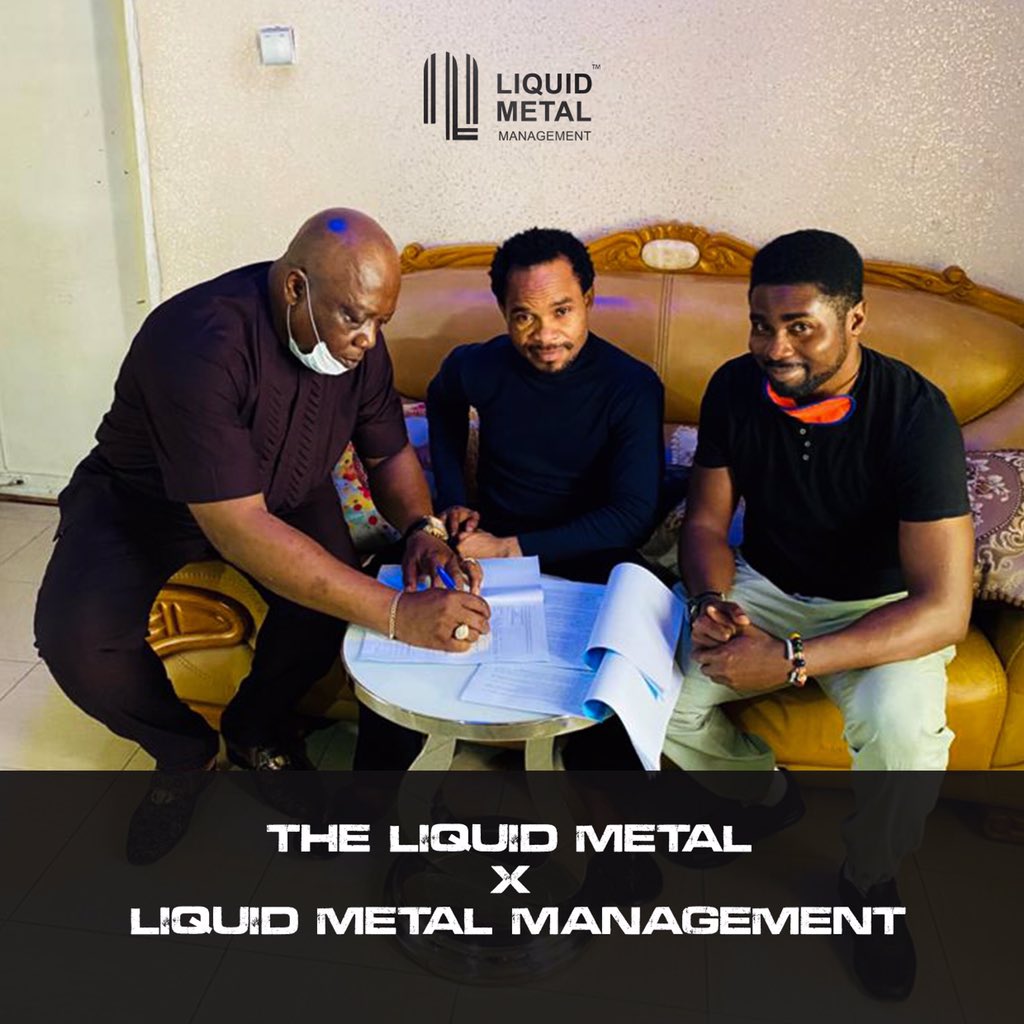 Popular Prophet Odumeje Signs Endorsement Deal With ‘Liquid Metal’