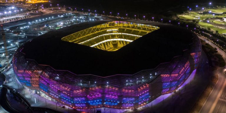 World Cup Qatar's 2022 World Cup 'Diamond In The Desert' Stadium Completed