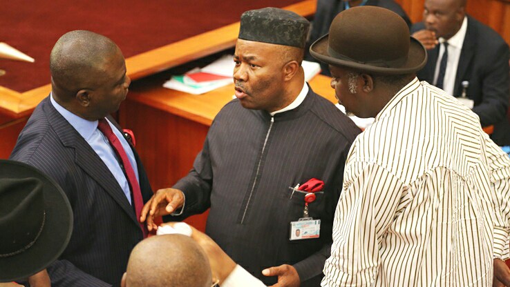 Akpabio names federal lawmakers involved in NDDC contracts
