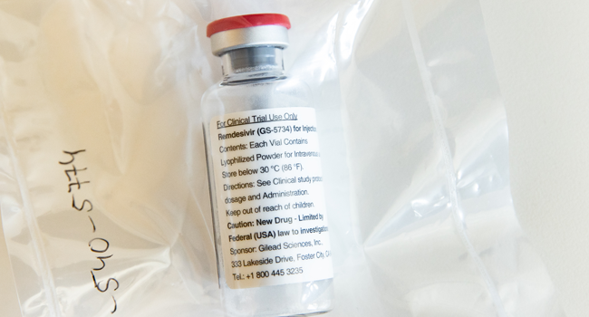 Canada Okays Ebola Drug For Use Against COVID-19