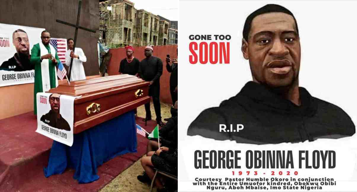 George Floyd Reburied By Mbaise Community In Nigeria