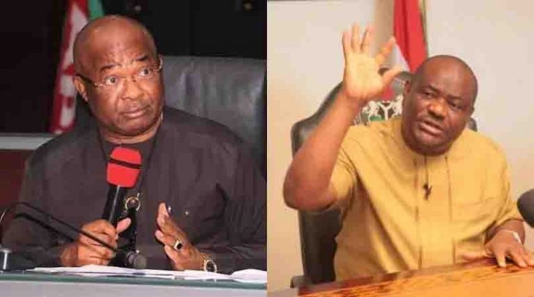 Wike To Uzodinma -Don't Talk When Govs Are Talking