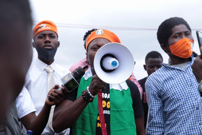 Agba Jalingo, others arrested at #RevolutionNow protest in Lagos