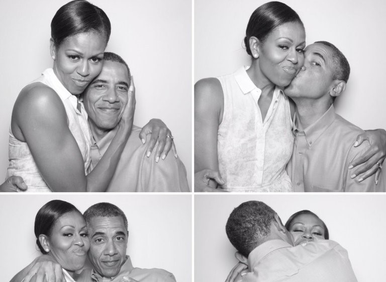 Michelle Obama celebrates her favourite guy