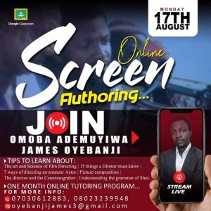 Veteran Nollywood Auteur Oyebanji, Extends Training Date