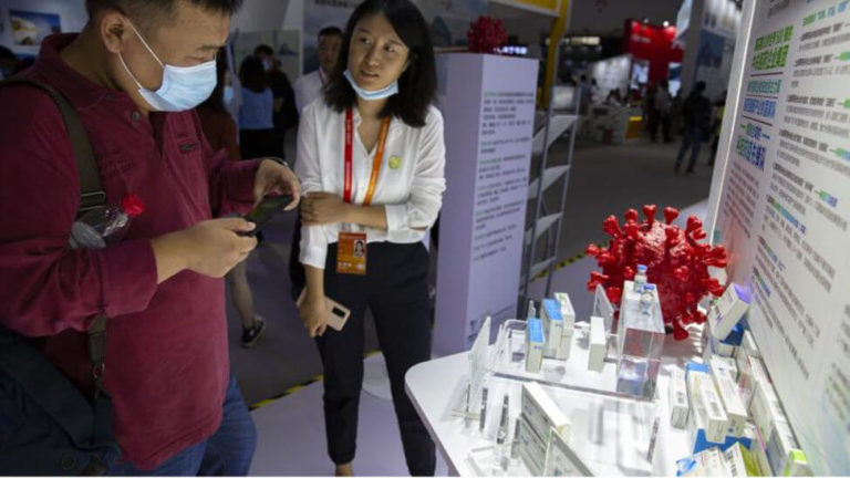 China Shows Off COVID-19 Vaccines For First Time (1)