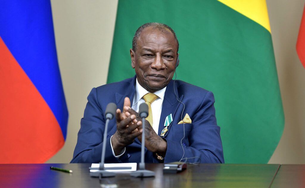 Guinea Leader, Conde Files Papers For Controversial 3rd Term (1)