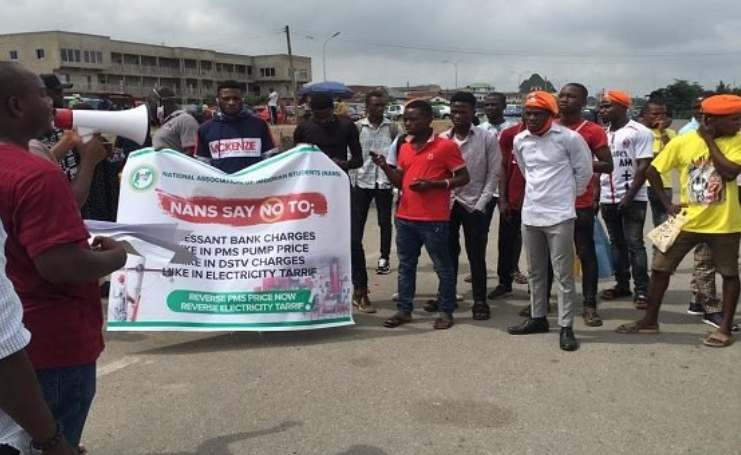 Ogun Students Take To Streets On Fuel Hike Protest
