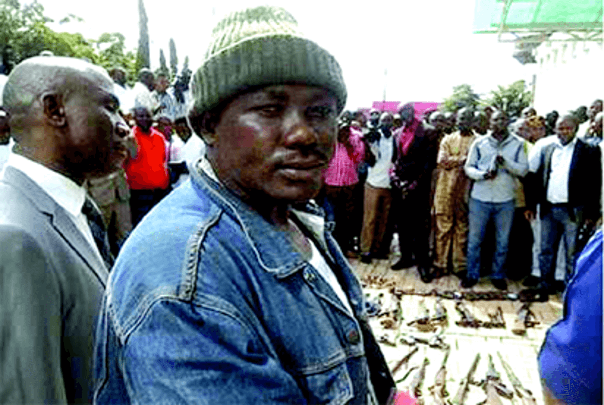 Wanted Benue gang leader, Terwase Agwaza finally surrenders (1)