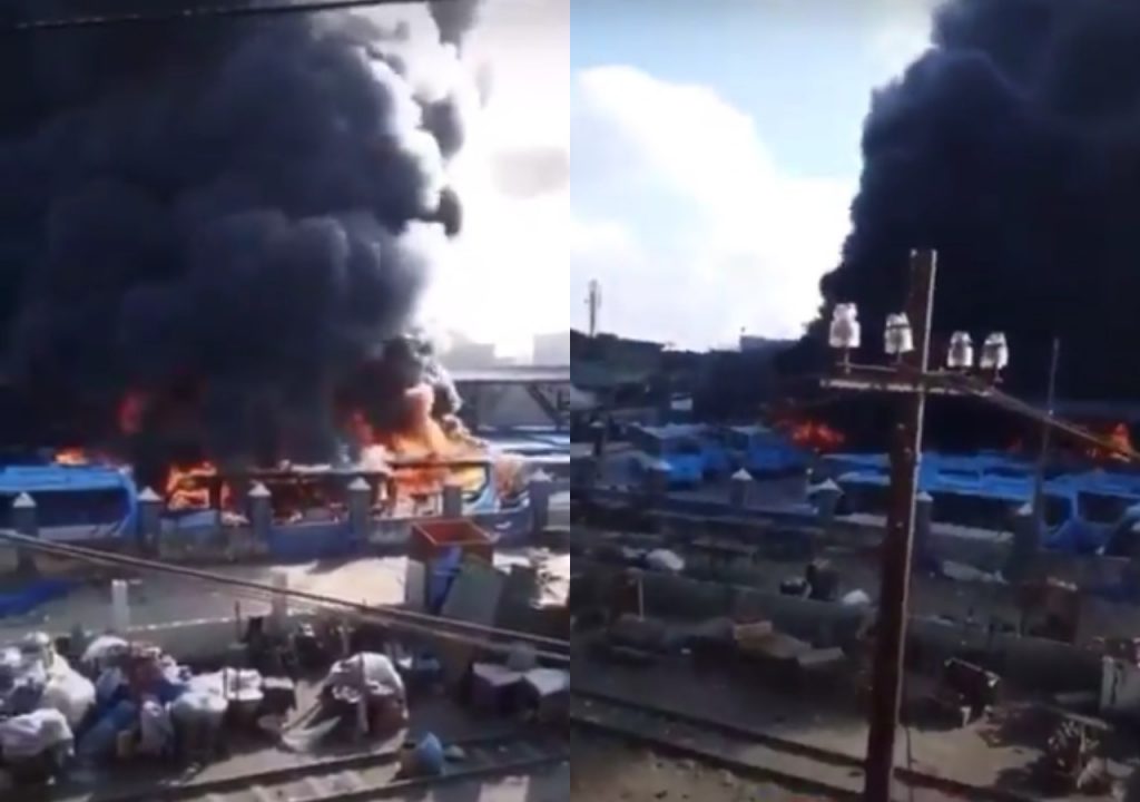 BRT Buses, Stations Set On Fire In Lagos