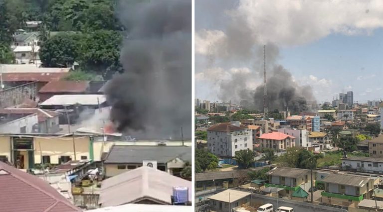 End SARS - Ikoyi Prison Attacked, On Fire