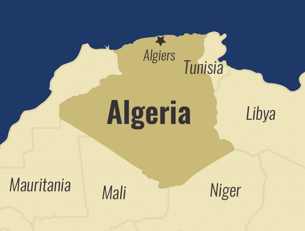Gas blast kills five in Algeria