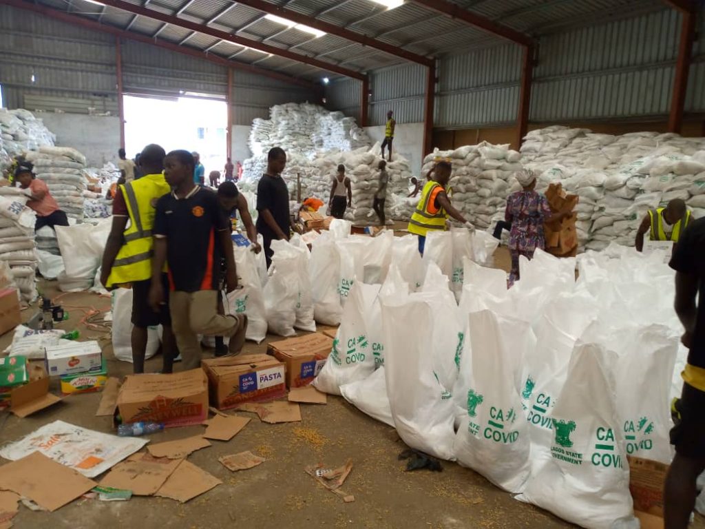 Hoodlums loot COVID-19 palliatives warehouse in Cross River