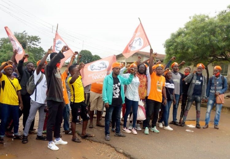 #RevolutionNow protesters rock Lagos - Scores arrested